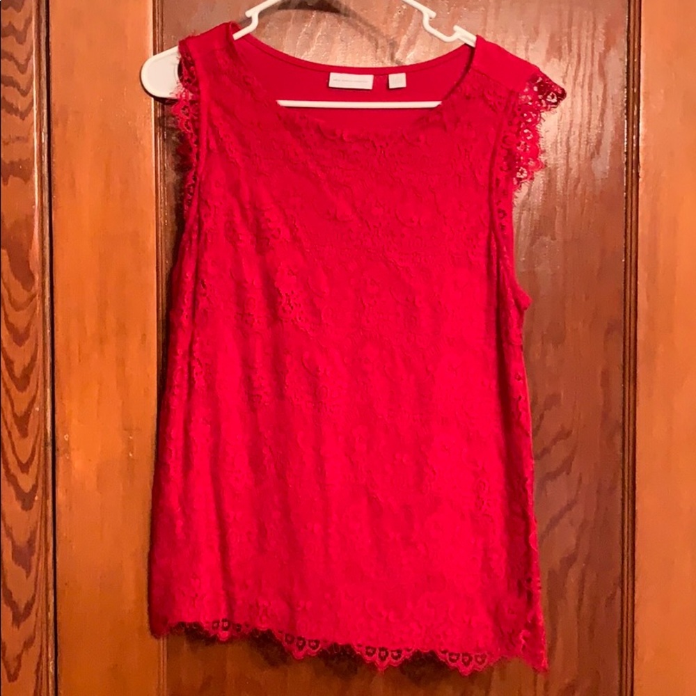 Lady Red Tank